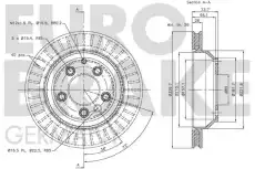 Тормозной диск EUROBRAKE 58152047106