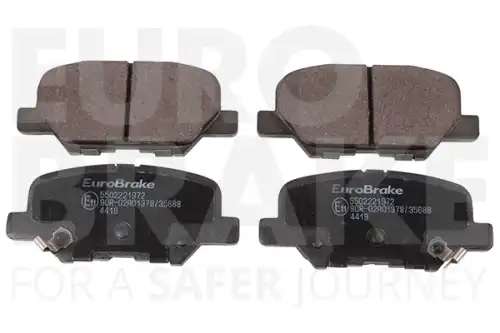 Тормозные колодки дисковые EUROBRAKE 5502221972
