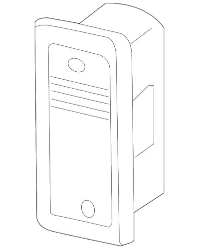 Фонарь габаритный MB 463 906 00 46