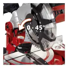 EINHELL ТОРЦОВО-УСОРЕЗНАЯ ПИЛА TH(TC)-MS 2513 L 4300850
