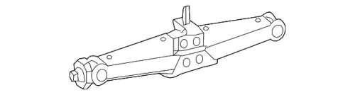 Домкрат MB 166 580 01 18