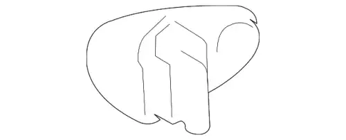 Ручка двери MB 203 760 14 77 9999