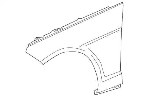 Крыло MB 212 880 02 18