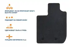 Коврики в салон AUTOFLEX 4400301