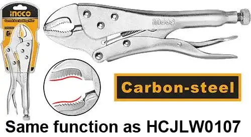 Клещи зажимные INGCO HCJLW0207