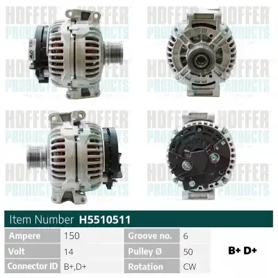 Генератор HOFFER H5510511
