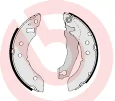 Тормозные колодки барабанные BREMBO S 24 536