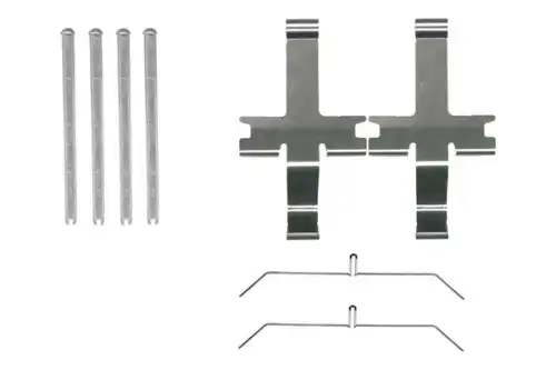 Тормозные колодки дисковые BOSCH 1 987 474 485