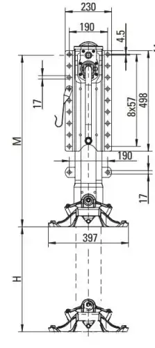 Домкрат JOST CI1042100L