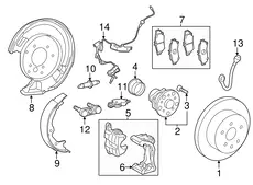 DISC, RR 4243153030 TOYOTA / LEXUS