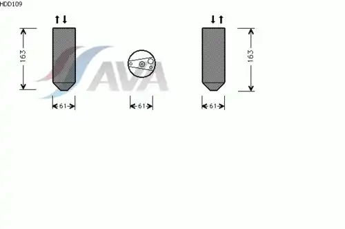 Осушитель кондиционера AVA HDD109