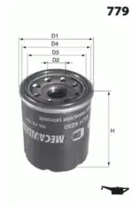 Фильтр масляный MECAFILTER ELH4233