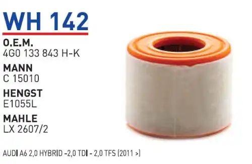 Фильтр воздушный WUNDER WH142
