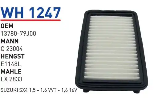 Фильтр воздушный WUNDER WH1247