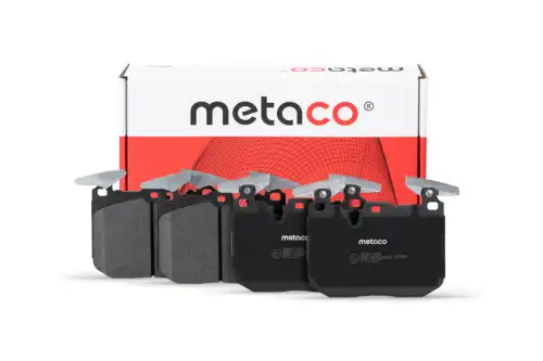 Тормозные колодки дисковые METACO 3000533