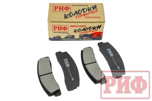 Тормозные колодки дисковые РИФ RIF2121-35FDP