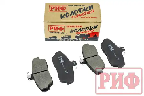 Тормозные колодки дисковые РИФ RIF3302-35FDP