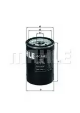 Фильтр масляный KNECHT OC264 VW Golf/Passat/Sharan, Audi A4/A6/A8/S6 1.6-2.8 91>