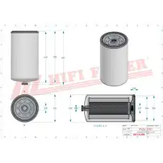 Топливный фильтр HIFI SN40889