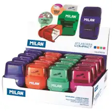 Ластик -точилка Milan Compact, в ассортименте 1032916