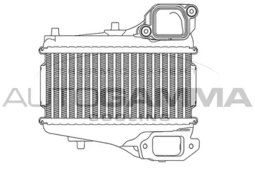 Интеркулер AUTOGAMMA 107453