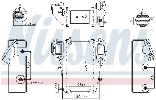 Интеркулер NISSENS 961586
