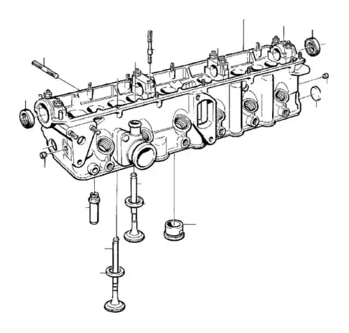 клапан выпускной Audi 1328148 VOLVO