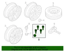 болт крепления колеса Volv 30756675 VOLVO