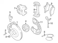 Тормозной диск VOLVO 31262095 ,
