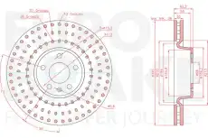 Тормозной диск EUROBRAKE 58153147169