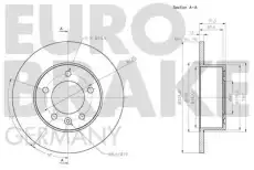Тормозной диск EUROBRAKE 5815203977