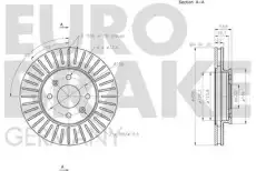 Тормозной диск EUROBRAKE 5815203537