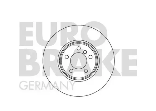 Тормозной диск EUROBRAKE 5815204025
