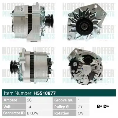 Генератор HOFFER H5510877