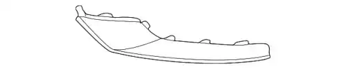 МОЛДИНГ БАМПЕРА - CARNIVAL 20- 86596R0020 MOBIS