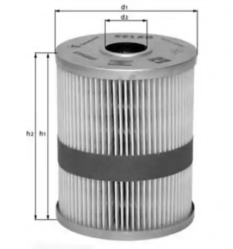 Фильтр масляный KNECHT OX125