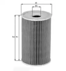 Фильтр масляный KNECHT OX143D Audi A3/A4/A6, VW Golf/Passat/Sharan/CRAFTER 1.9TDi 96>