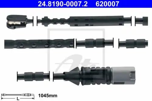 Датчик тормозных колодок ATE 24.8190-0007.2