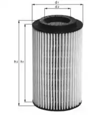 Фильтр масляный KNECHT OX345D