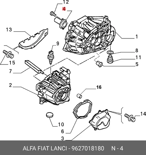 Деталь 9627018180 FIAT