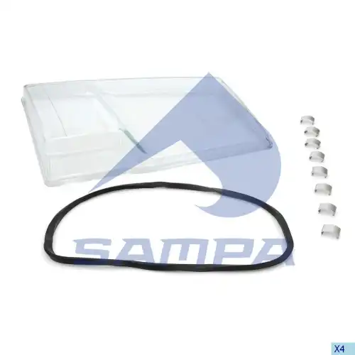 Стекло фары SAMPA 032.227