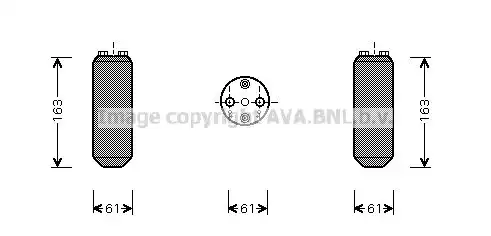 Осушитель кондиционера AVA MZD150