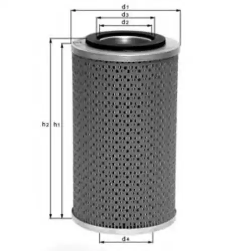Фильтр масляный KNECHT OX71
