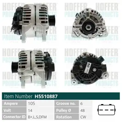 Генератор HOFFER H5510887