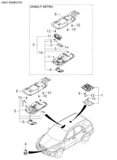 1864310009>>1864310009N H BULB MOBIS