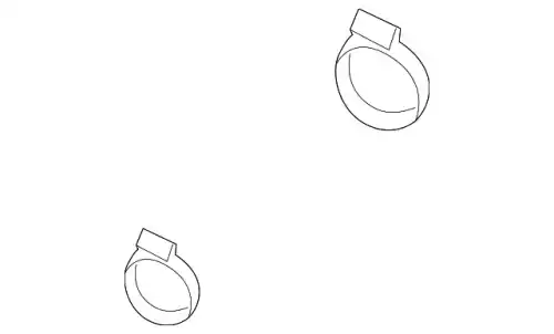 282922F075>>282923A075 H CLIP-HOSE MOBIS