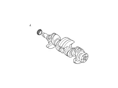 605N62BU00>>231102B710 H CRANKSHAFT ASSY MOBIS