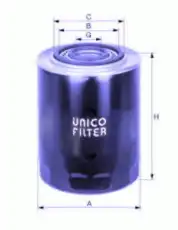 Фильтр масляный UNICO BI10145