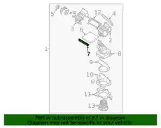 КРЫШКА-ВОЗДУШН. ФИЛЬТР 97129L0000 HYUNDAI