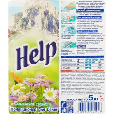 Кондиционер для белья HELP Альпийская Свежесть 5л. 219410